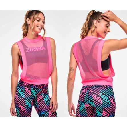 Electric Feel Mesh Tank