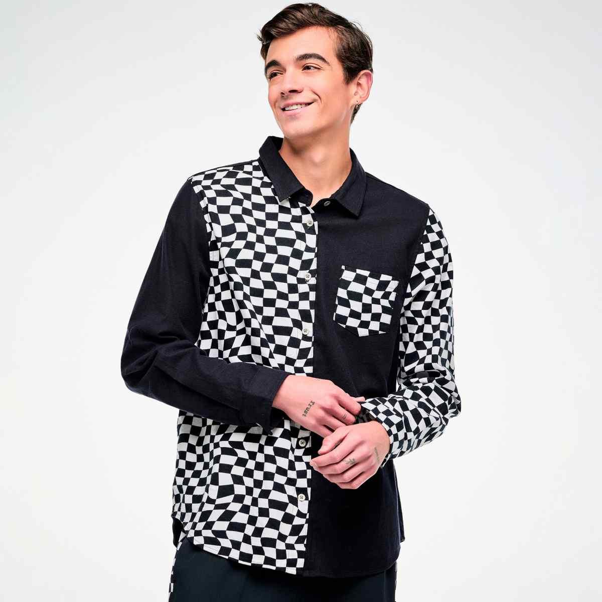 Electric Feel Button Down