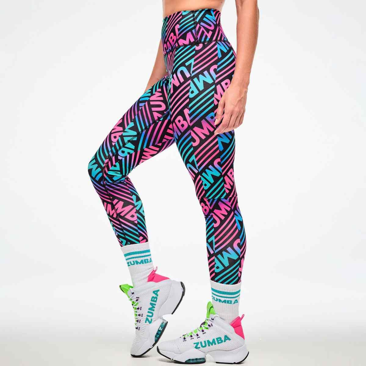 Electric Feel Plush High Socks - White/Pink