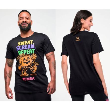 Zumba Halloween Unisex Tee - Bold Black