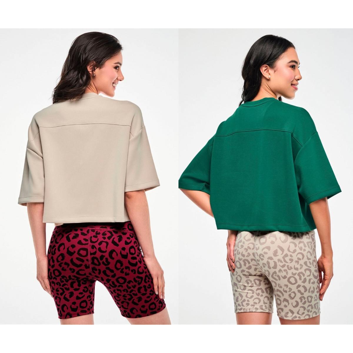 Zumba Modal Drop Shoulder Top