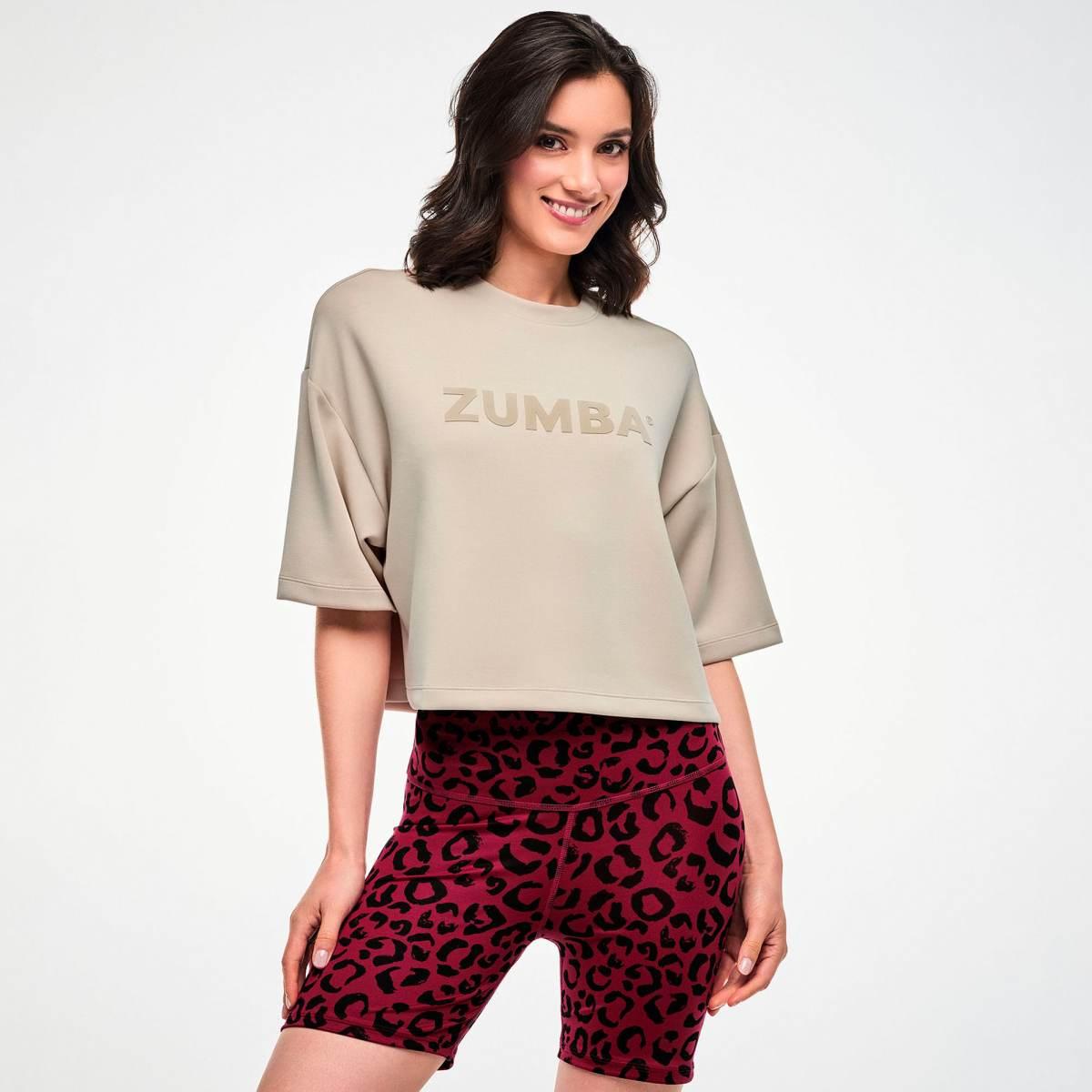 Zumba Modal Drop Shoulder Top