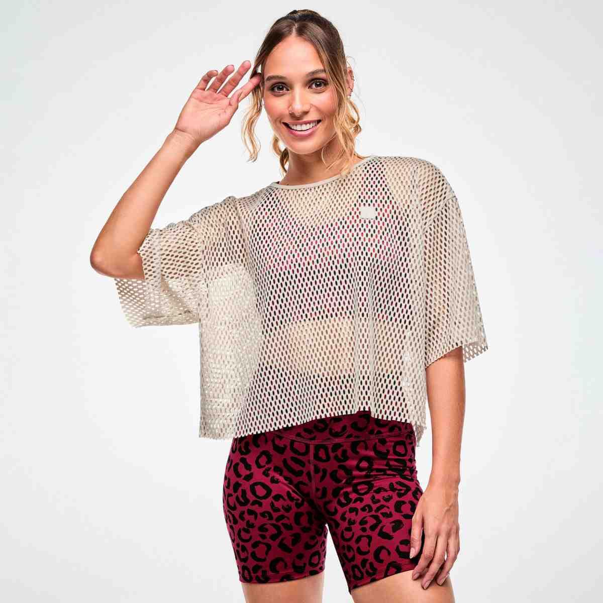 Zumba Mesh Crop Top