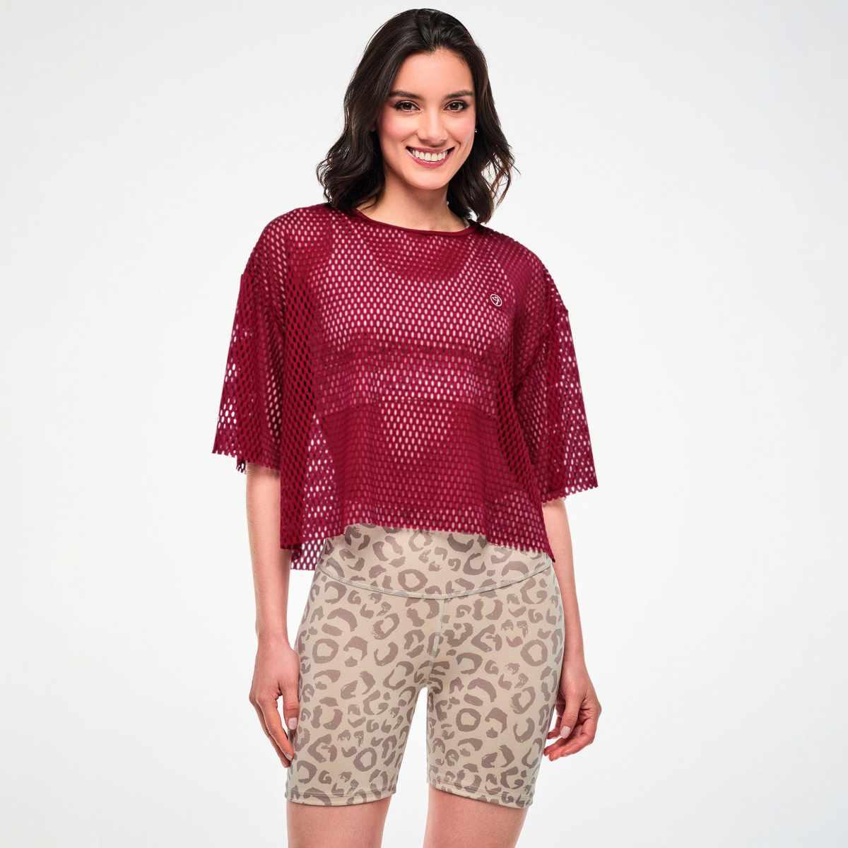 Zumba Mesh Crop Top