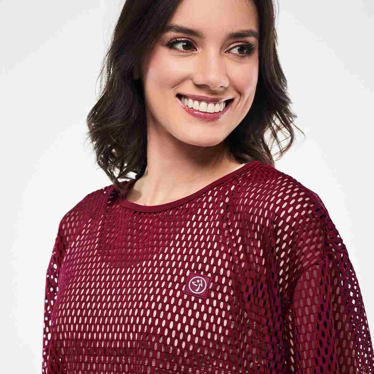 Zumba Mesh Crop Top