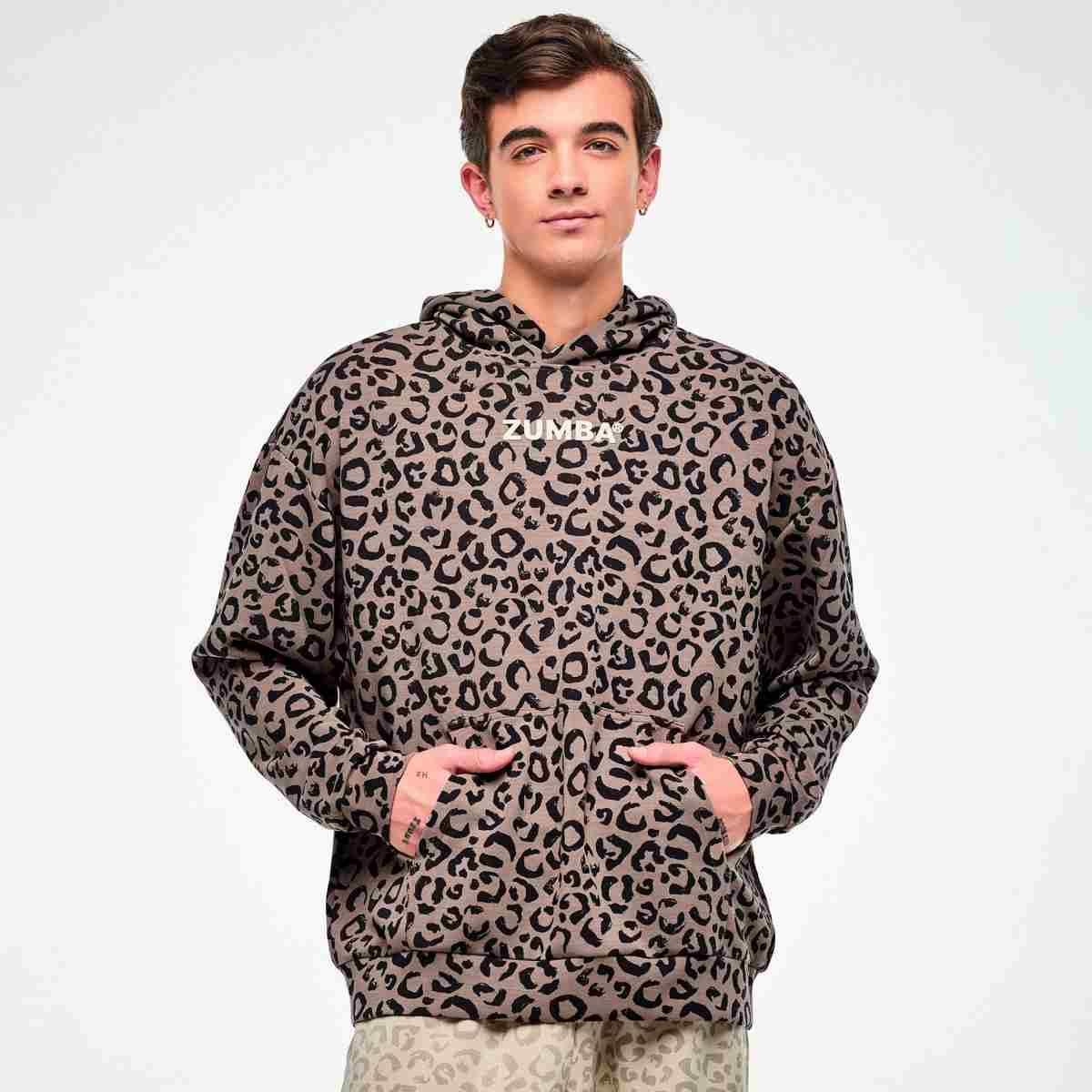 Zumba Modal Printed Pullover Sweatshirt