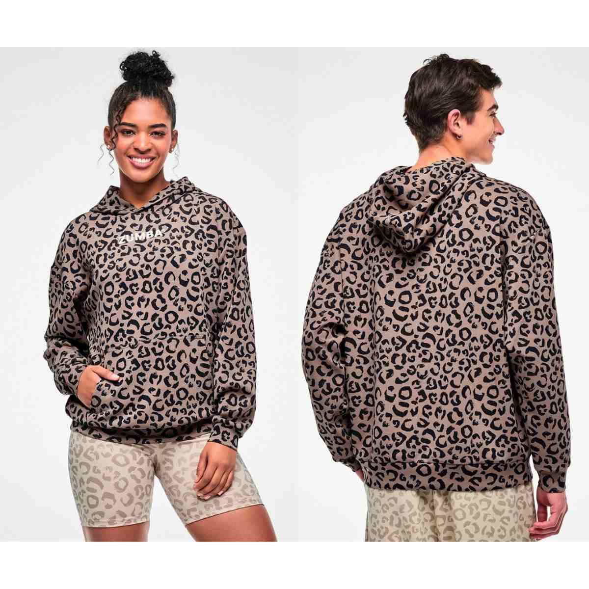 Zumba Modal Printed Pullover Sweatshirt