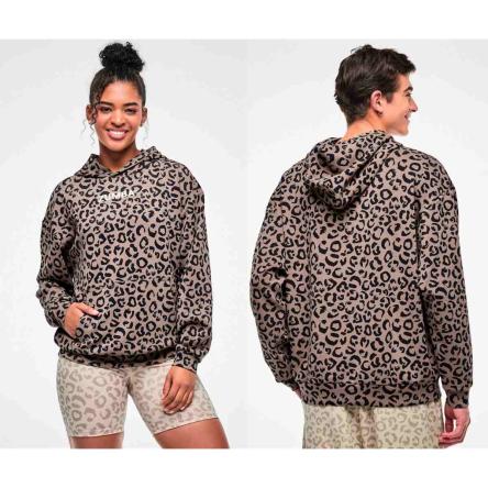 Zumba Modal Printed Pullover Sweatshirt