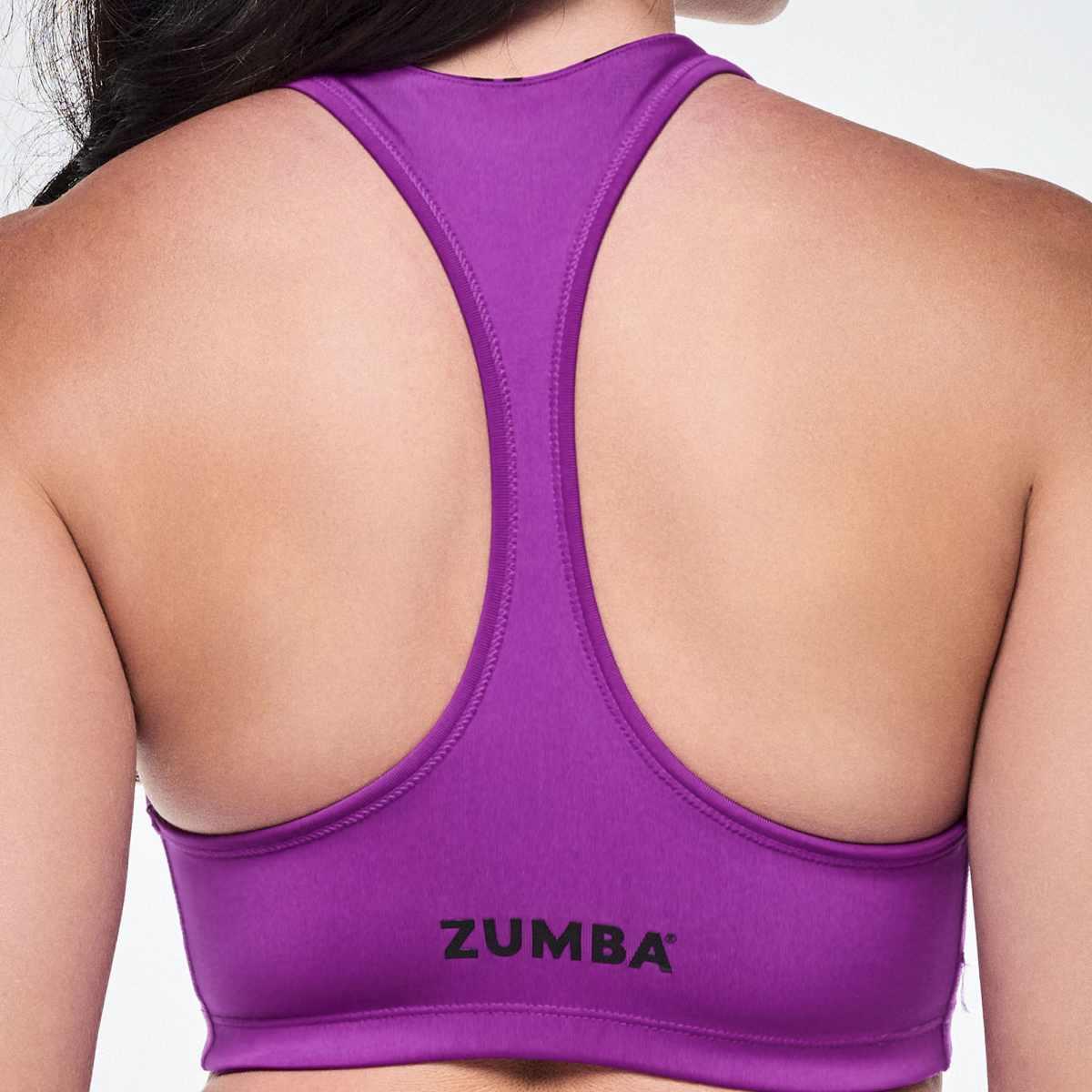 Ultrabright Reversible Racerback V-Bra - Snakeskin