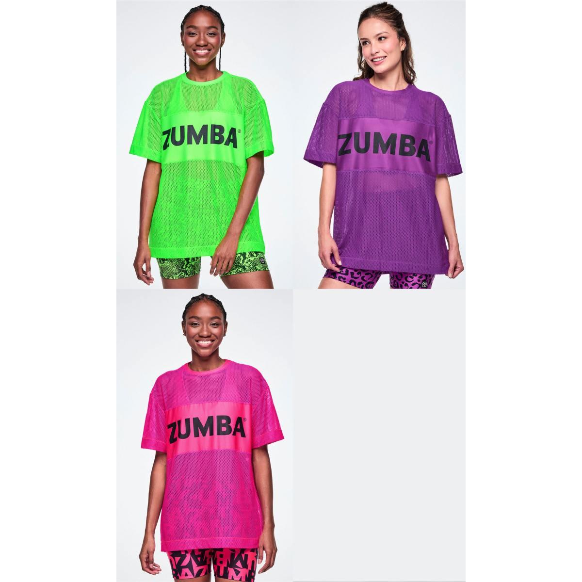 Ultrabright Mesh Boxy Top