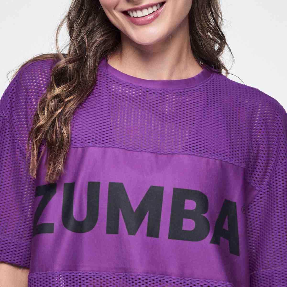 Ultrabright Mesh Boxy Top
