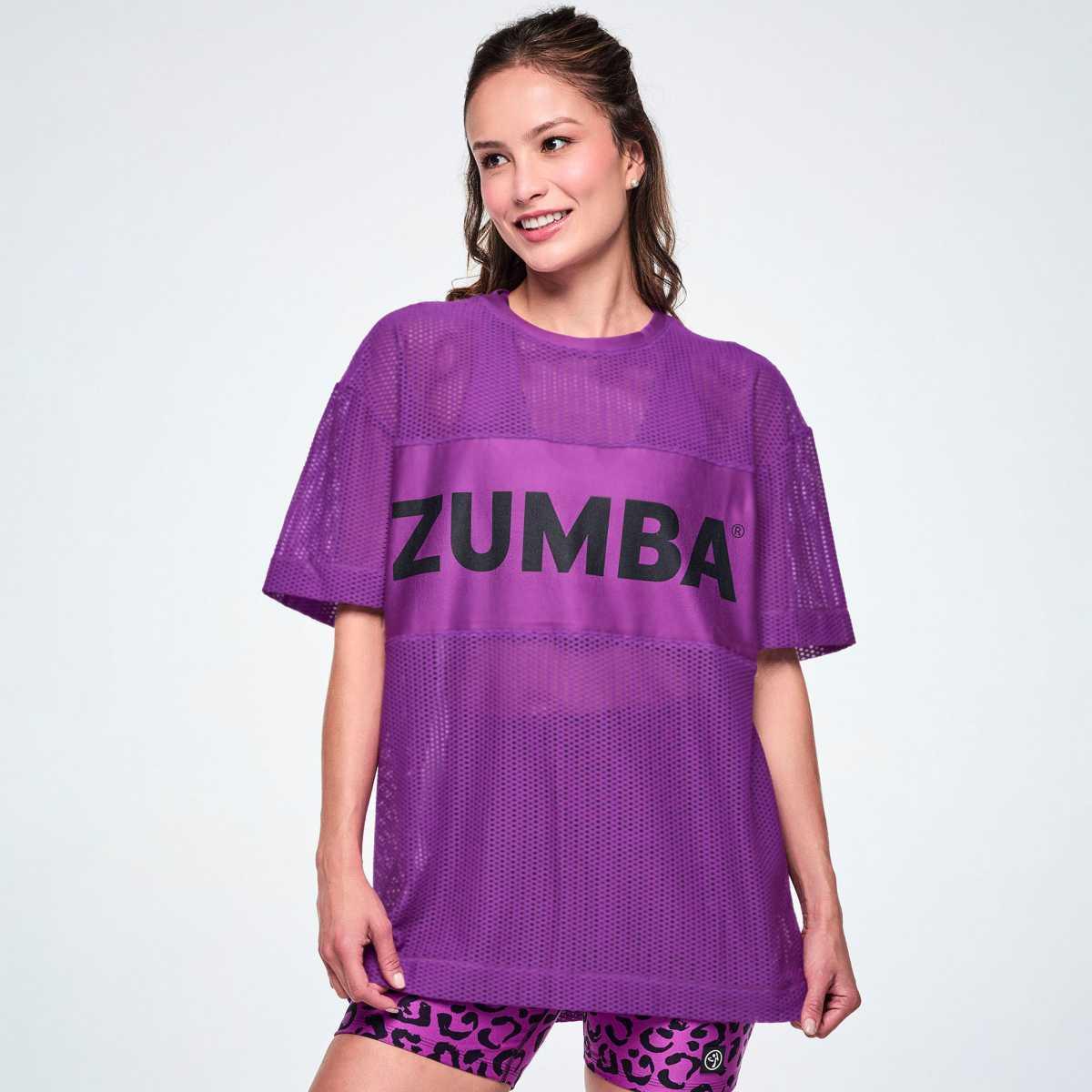 Ultrabright Mesh Boxy Top