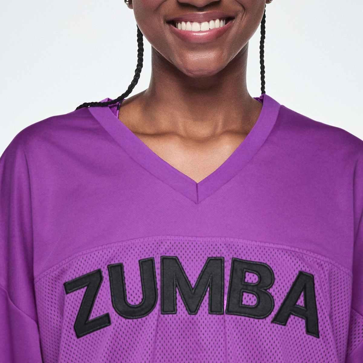Ultrabright Oversized Mesh Sports Jersey