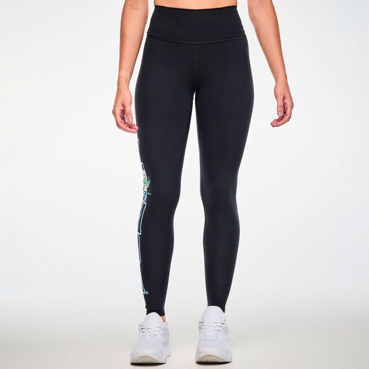 Zumba X The Smurfs High Waisted Ankle Leggings