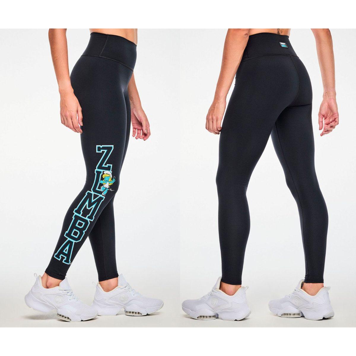 Zumba X The Smurfs High Waisted Ankle Leggings