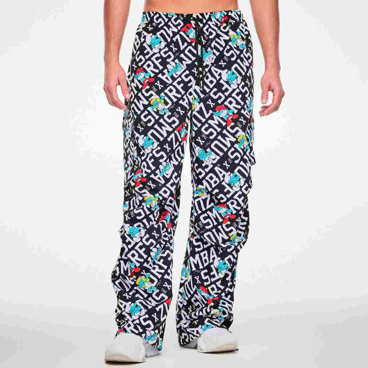 Zumba X The Smurfs Woven Oversized Cargo Pants
