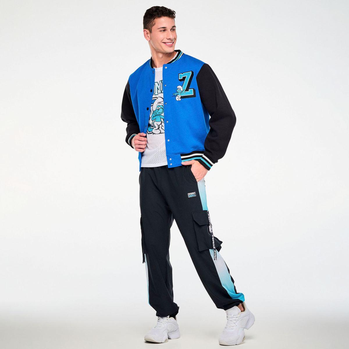 Zumba X The Smurfs Men's Woven Cargo Pants
