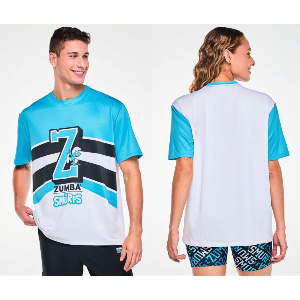 Zumba X The Smurfs Men's Mesh Top
