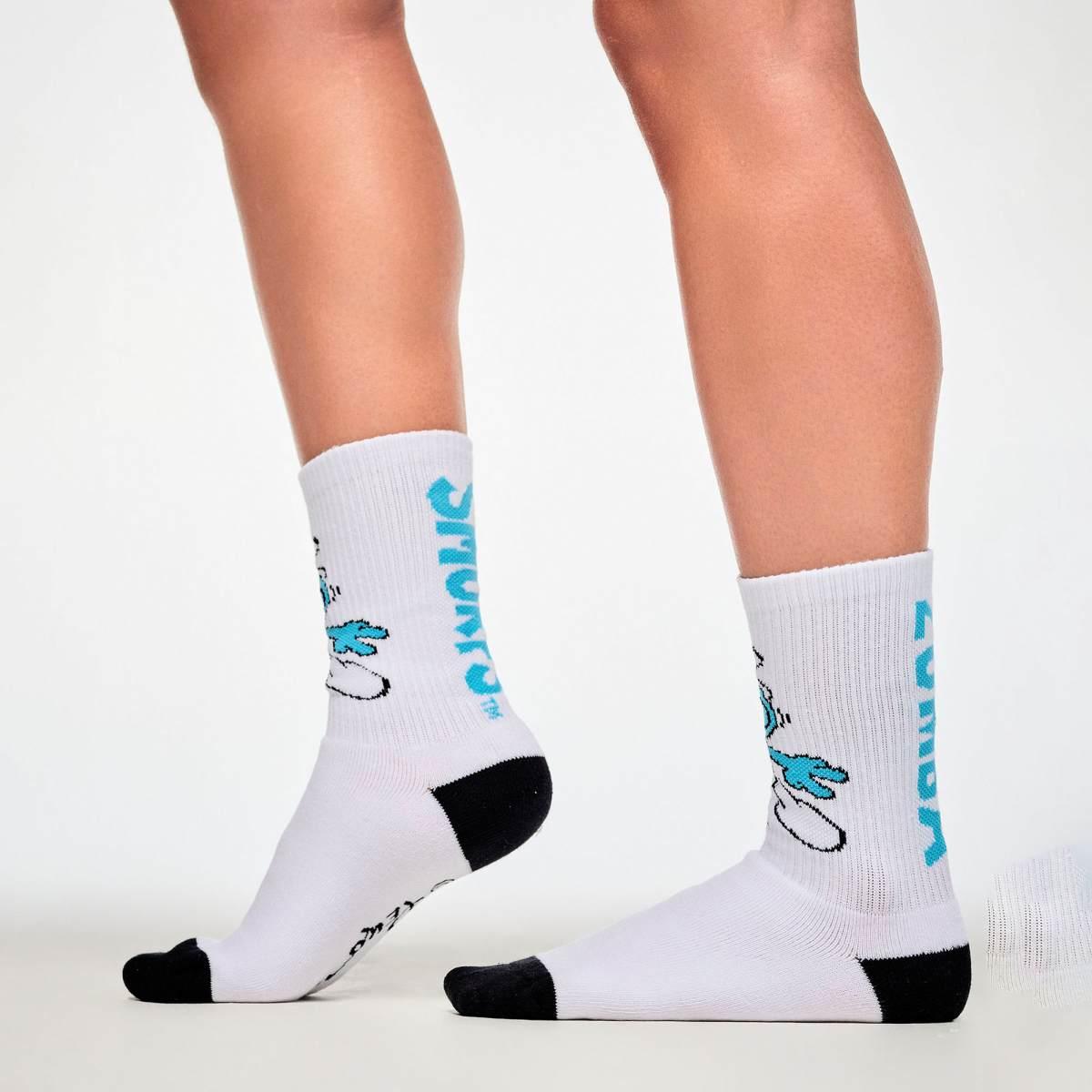 Zumba X The Smurfs Plush High Socks