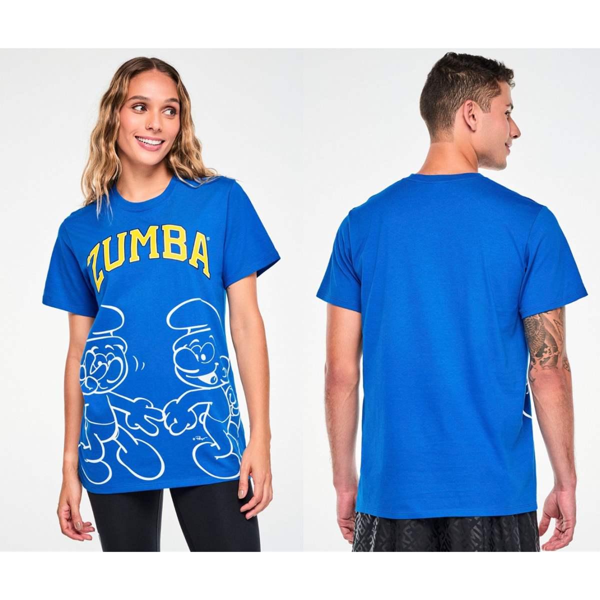 Zumba X The Smurfs Unisex Crew Neck Tee