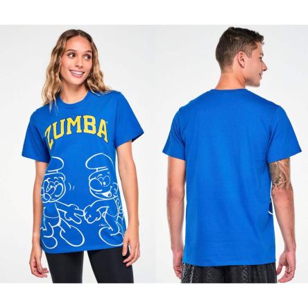 Zumba X The Smurfs Unisex Crew Neck Tee