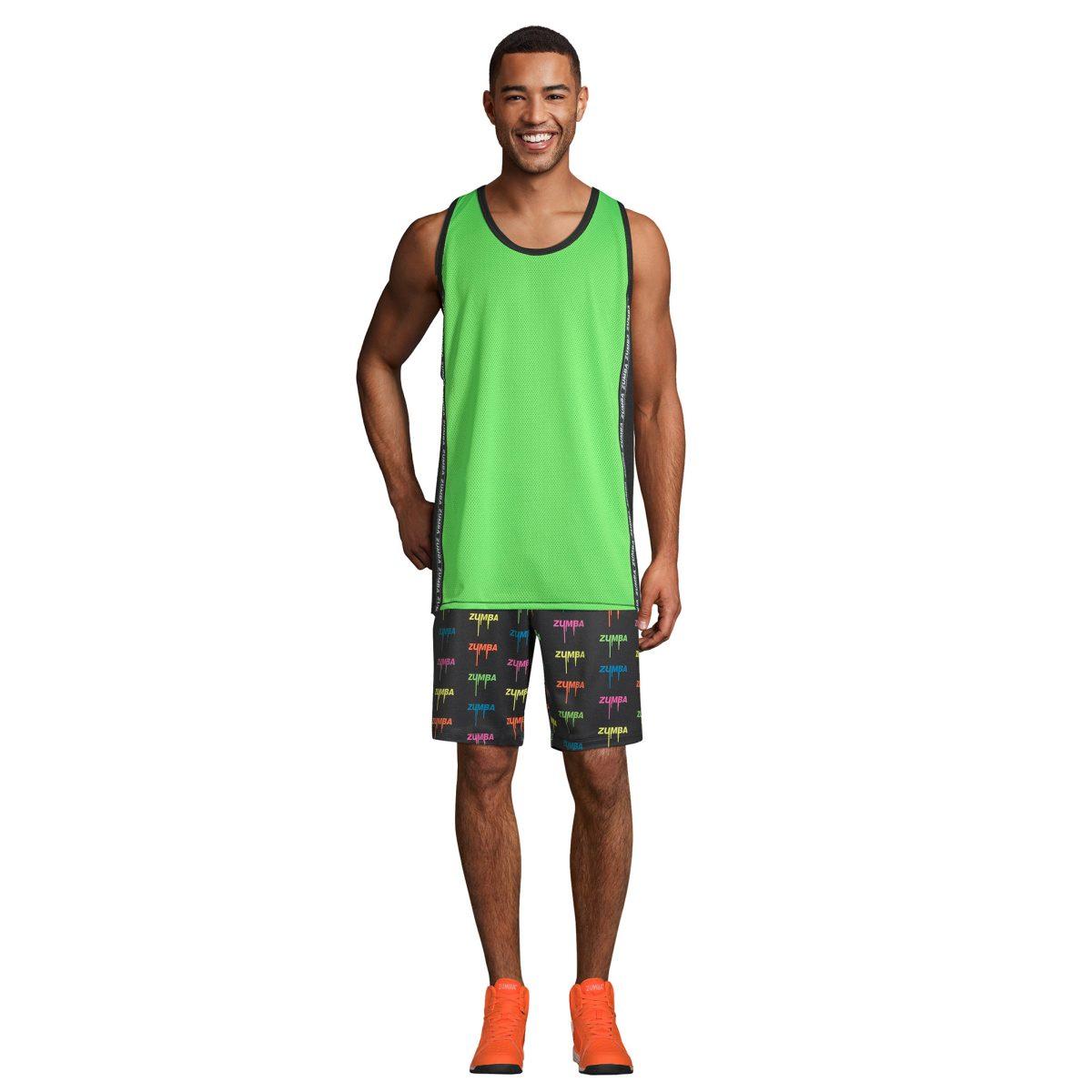 Zumba Legend Mesh Basketball Tank