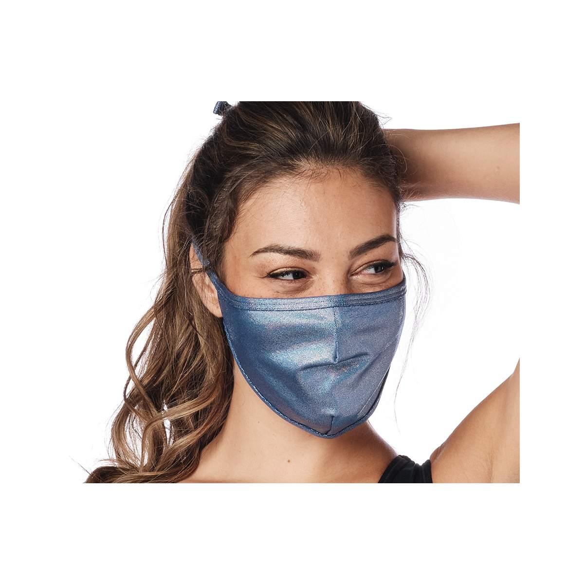 Zumba Blue Face Cover
