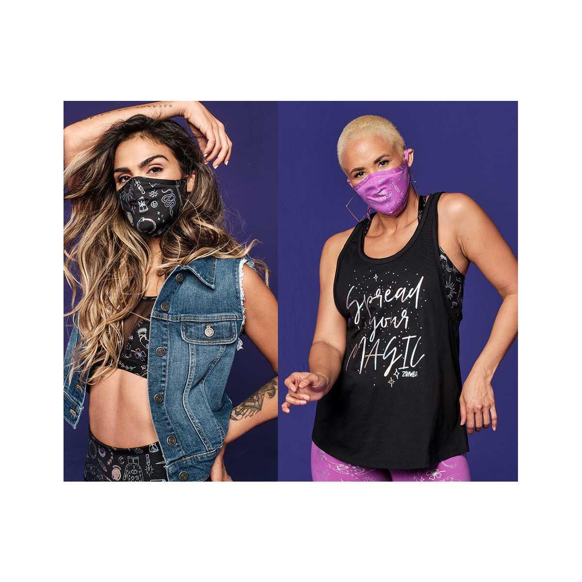 Zumba Vibes Face Covers 3PK