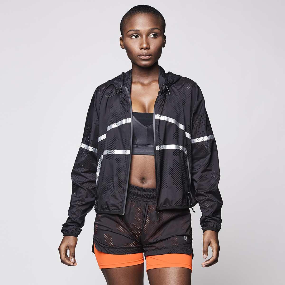 Lightweight Camo Reflective Jacket
