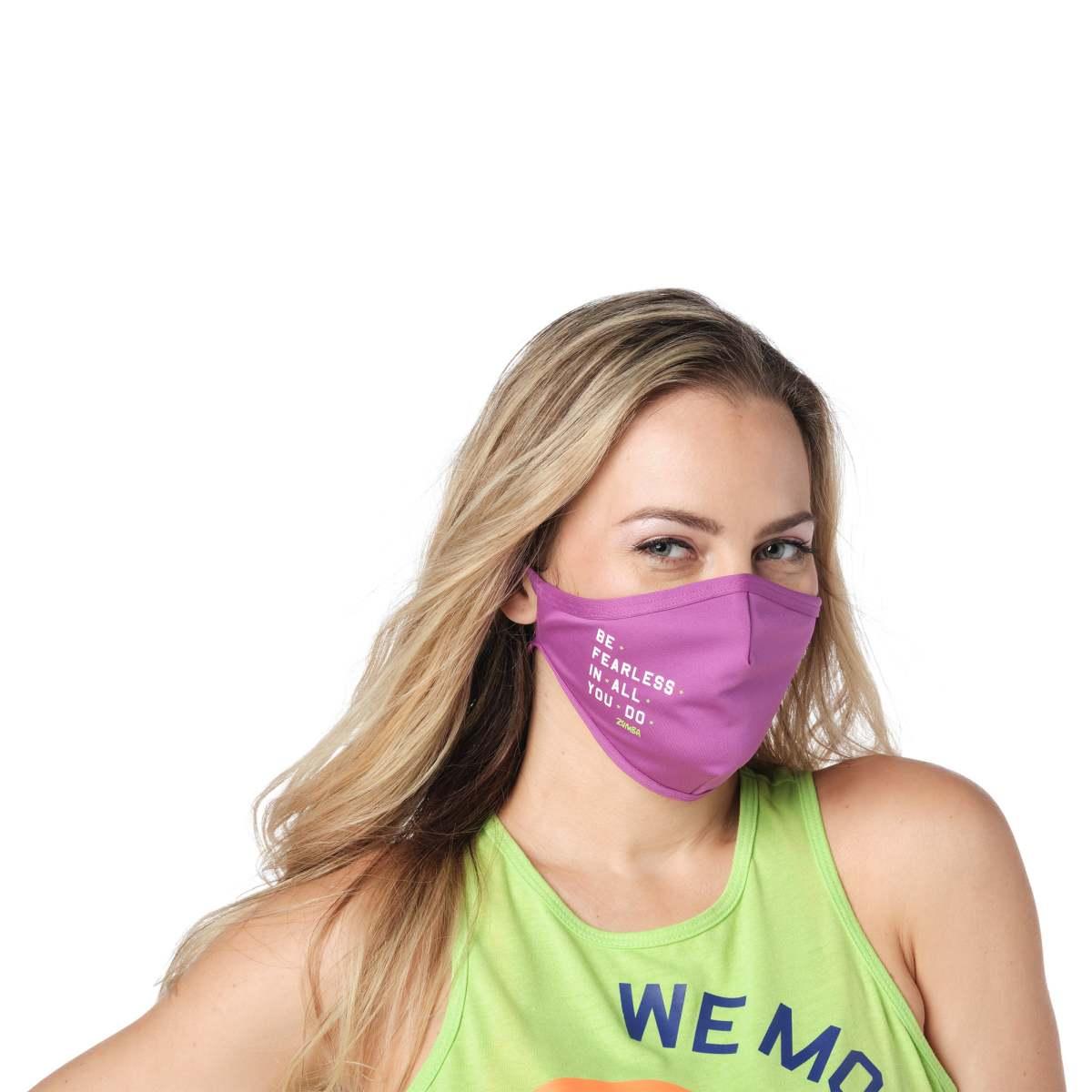 Zumba Fearless Face Covers 3PK