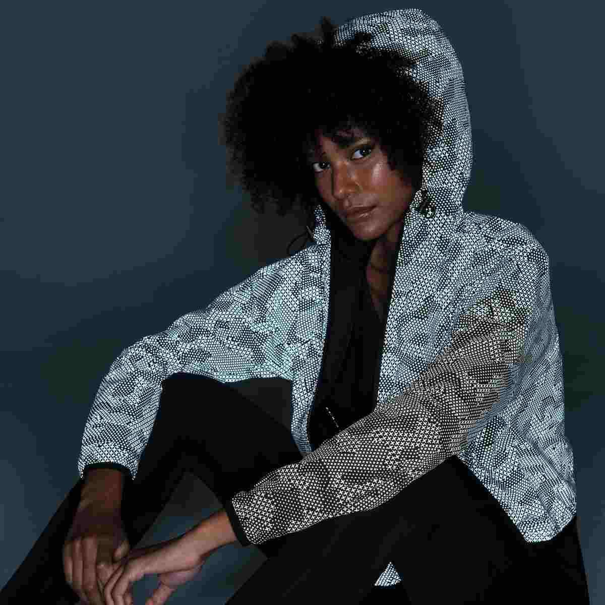 Bold Nation Reflective Windbreaker Jacket
